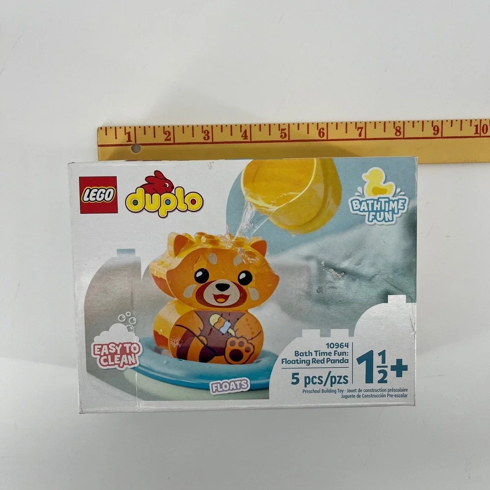 LEGO Duplo Bath Time Fun Floating Red Panda 10964 Building Toy NEW
